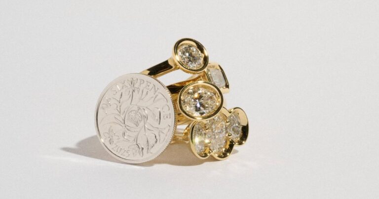 Bridal jewellery made from gold found in e-waste is launched by Royal Mint