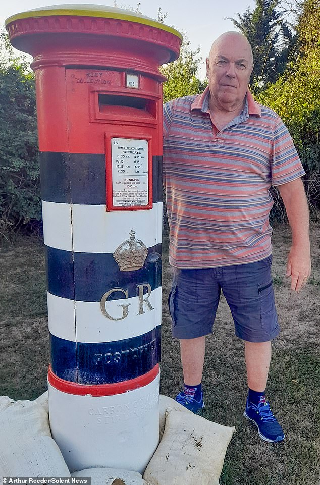 British grandfather reveals he has the world’s biggest collection of post boxes – but refuses to pick out his favourite