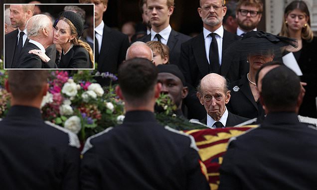 Duchess of Kent funeral RECAP: Prince Andrew, King Charles, Kate and William join service at Westminster Cathedral after Queen Camilla pulls out