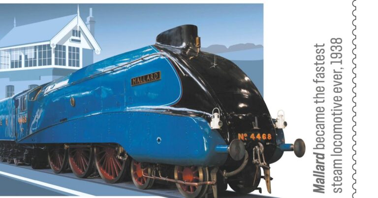 Full steam ahead for new stamps