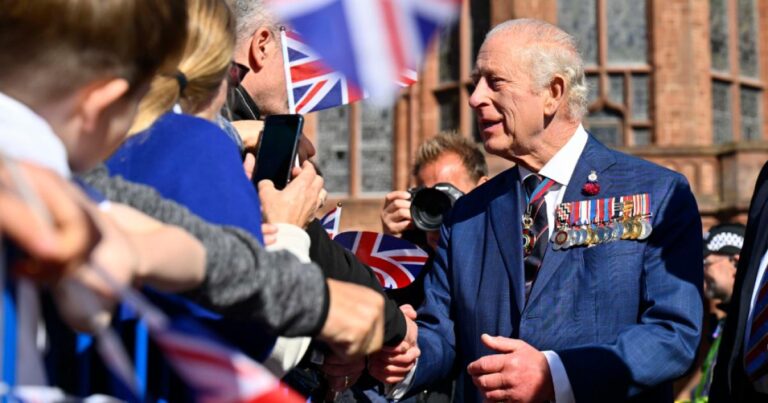 King Charles visits Barrow to mark Royal port status