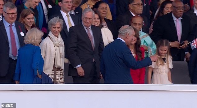 The moment Princess Charlotte forgot to curtsy to Queen Camilla during the Coronation Concert – and the touching reaction that followed