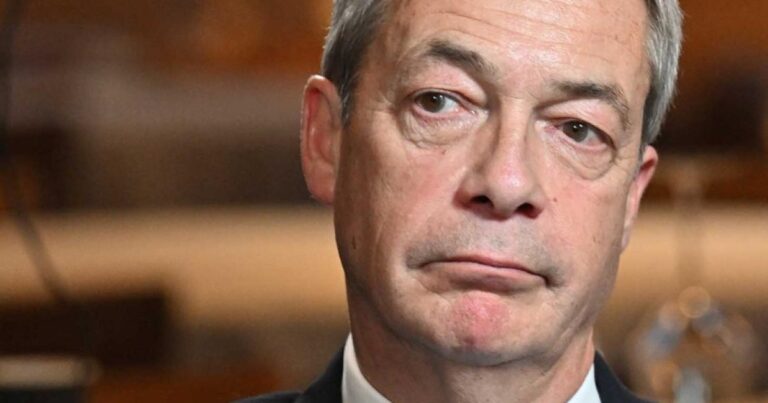 ‘Farage apes Trump’s policies because he can’t think of his own’