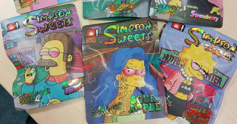 Halloween warning after police seize drug bags called Simpsons Sweets | News UK