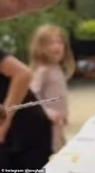 Meghan finally shows Archie and Lilibet’s faces: All the details you might have missed in the Sussexes’ pumpkin patch video – including a cameo by the royal’s ‘second husband’