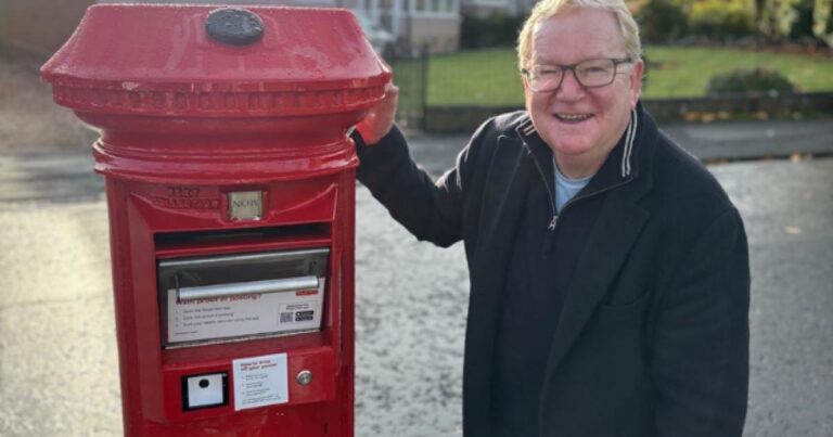 Royal Mail installs new digital postboxes in Newton Mearns