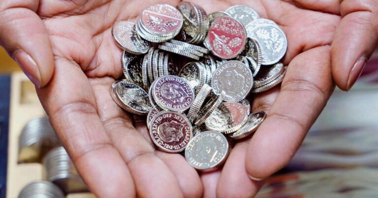 Royal Mint brand new King Charles 5p coins enter circulation