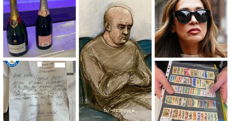 The ‘unhinged’ notes and gifts sent to popstar Myleene Klass and radio host by alleged stalker