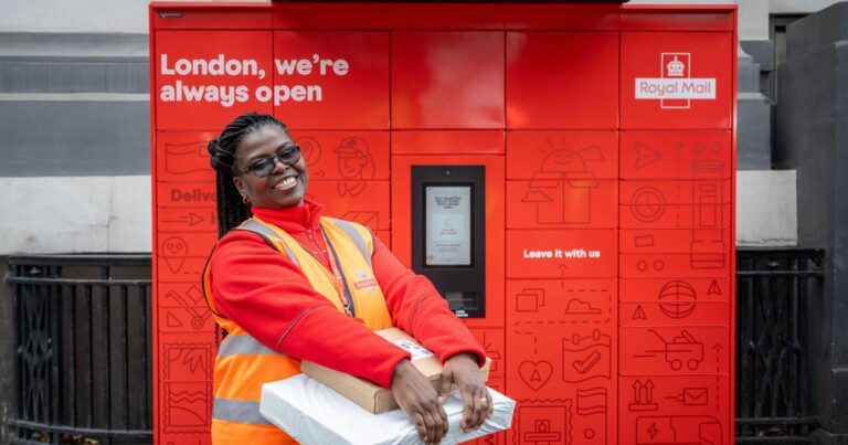 Royal Mail vows to almost double parcel points to 45,000 by 2030