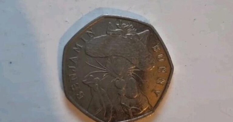 eBay: Rare Beatrix Potter 50p coin selling for over £10000