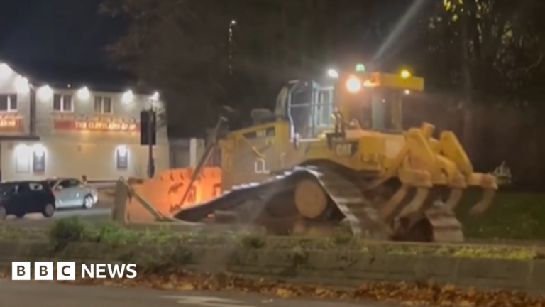 Arrest as earthmover stolen and driven across Wolverhampton