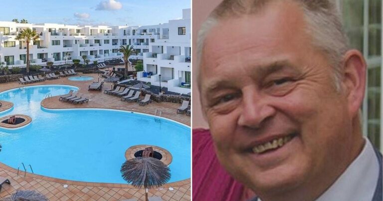 Dad who died after falling 20ft when balcony ‘collapsed’ on holiday is pictured | News World