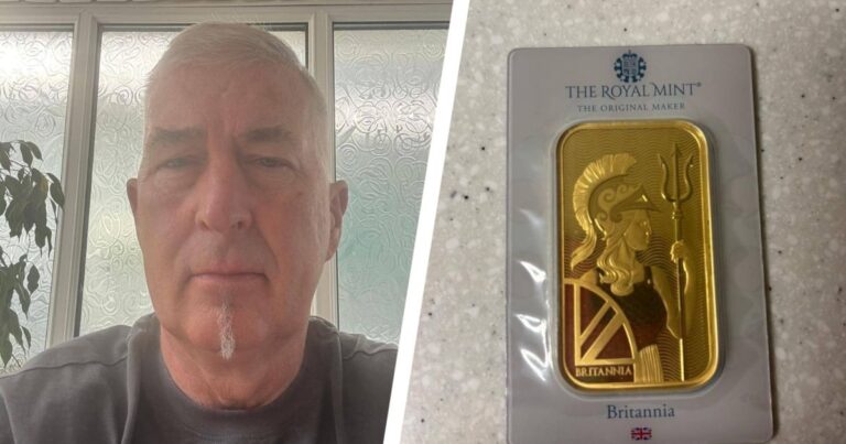Devon man’s fury after Royal Mail ‘loses’ £10k gold bar in the post