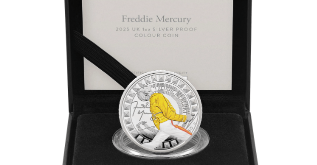How to buy the new Royal Mint Freddie Mercury coin in the UK