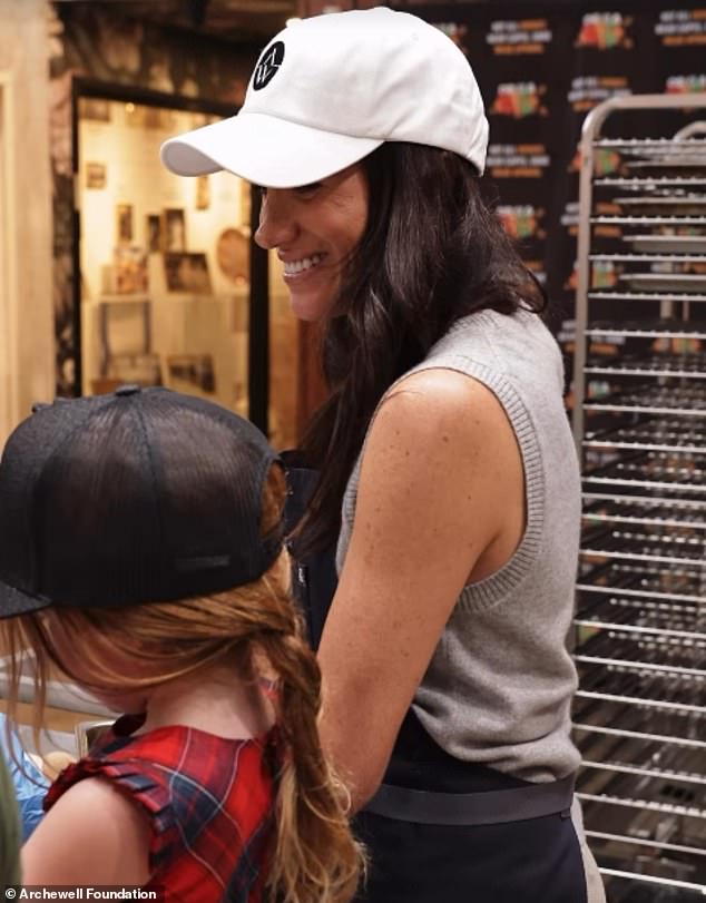 Lilibet’s locks steal the show! Meghan’s daughter is every inch the little Princess with her fiery red locks in a neat plait at Thanksgiving outing