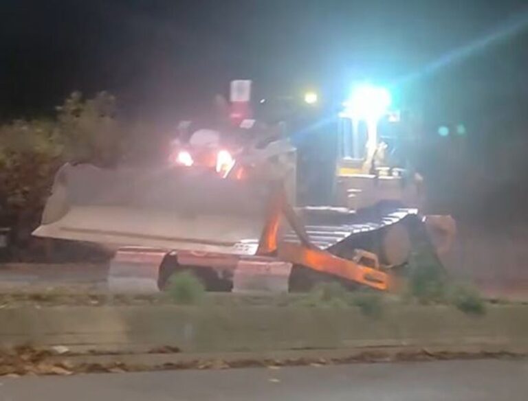 Man, 41, arrested after stolen 24-tonne earthmover driven recklessly through Wolverhampton city centre