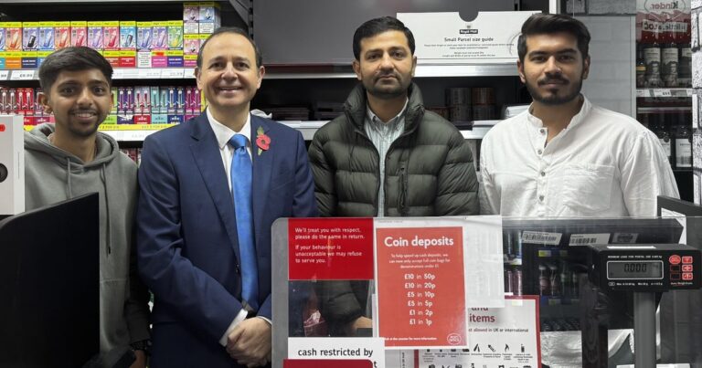 New Post Office returns vital services to Leicestershire village