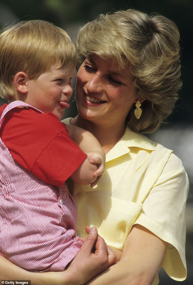 Prince Harry’s memories of Princess Diana came flooding back after ‘months’ of therapy – as royal recalled ‘jumping up and down’ on his mother’s waterbed when he was a child