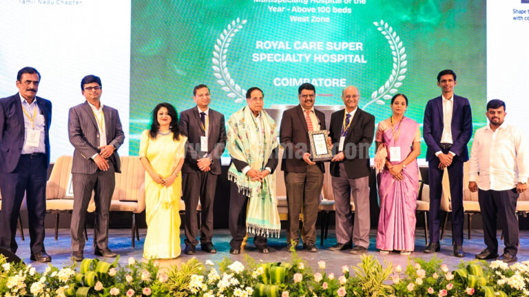 Royal Care Hospital receives Best Multi-Speciality Hospital of the Year