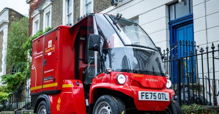 Royal Mail is rolling out a fleet of 100 micro electric vehicles (MEVs) as it strives to hit net zero by 2040.