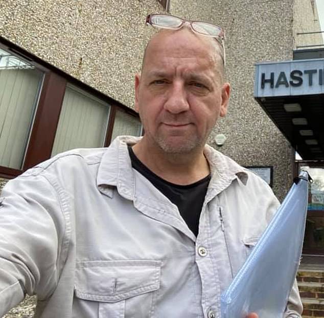 Royal engraver and his wife who buried his father in the garden sue police for arresting them and digging up the body