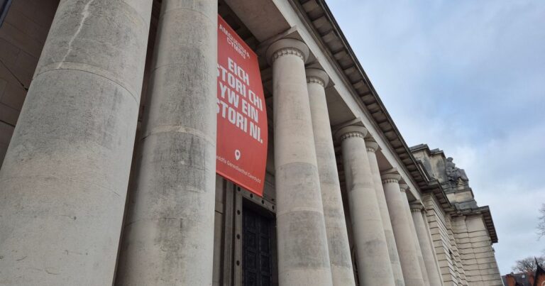 Secretive artist snuck unusual painting into national museum and displayed it