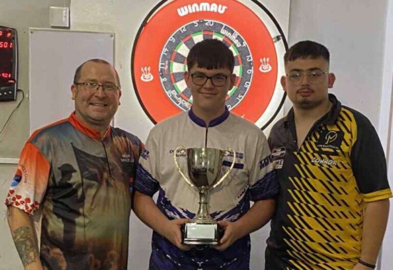 The second anniversary of the Fred Vines Memorial Darts Trophy was held at the Spalding Services Club