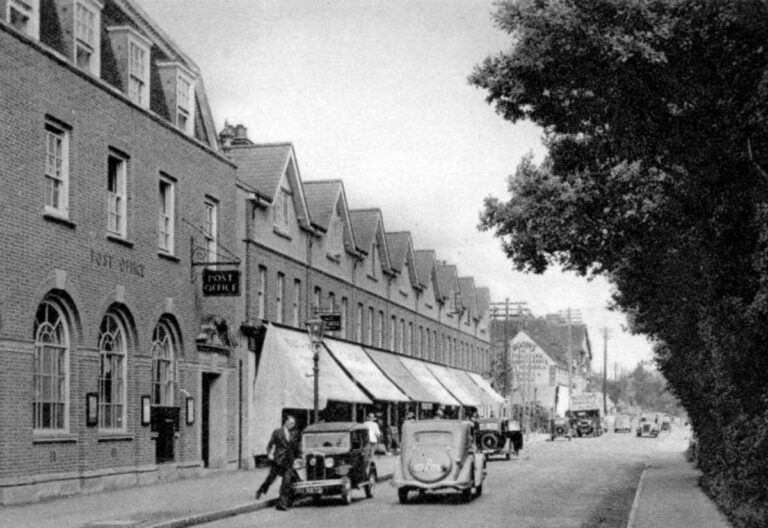 Waking the vicar…car on brink of collapse…village park row