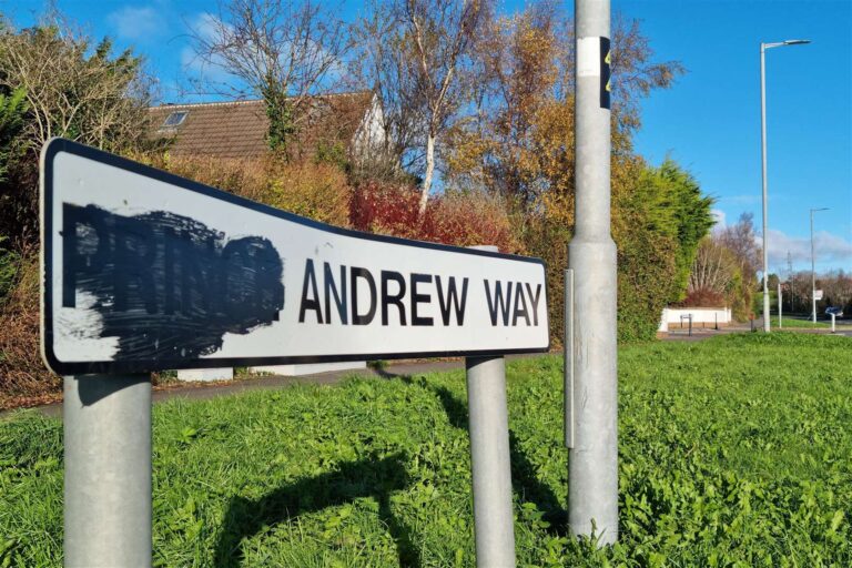 Mid and East Antrim Council agrees to rename ‘Prince Andrew Way’