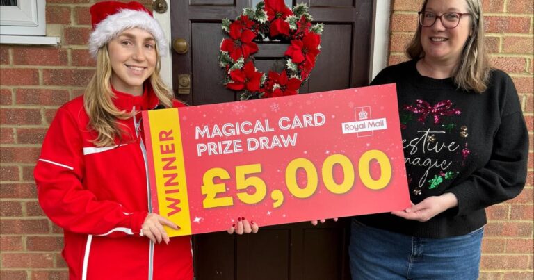 Basingstoke woman wins £5k in Royal Mail prize draw