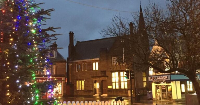 Caring Kindness Team in Largs collects Christmas donations