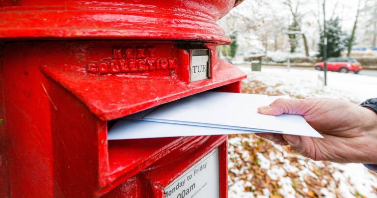 Full list of Post Office and Royal Mail final Christmas posting dates for 2025