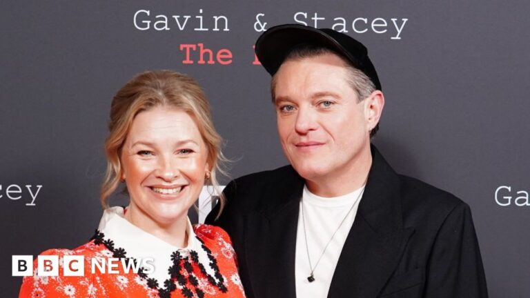 Gavin & Stacey’s Joanna Page and Mathew Horne reunite for Christmas