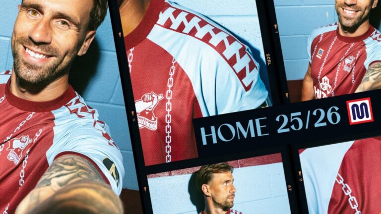 Home shirt stock replenished – collect in-store best option to guarantee for Christmas!