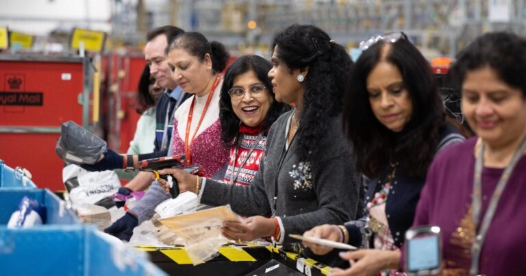 Inside Royal Mail Slough hub that sent 9.4 parcels this week