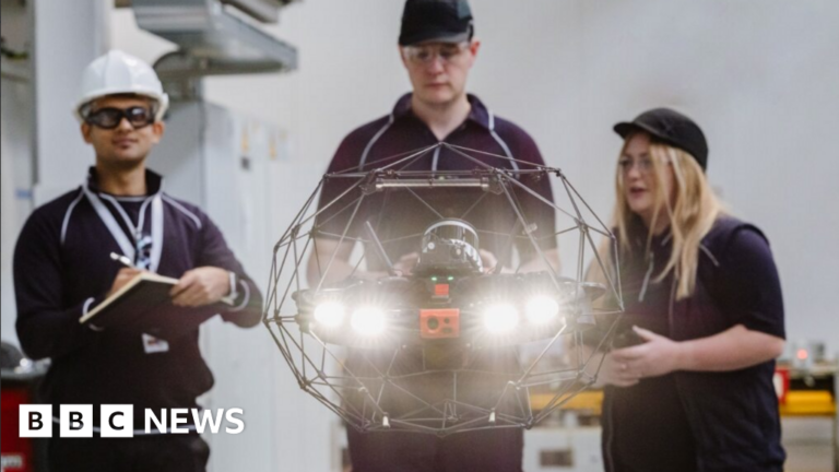 JLR trials a drone at its Wolverhampton base to carry out factory checks