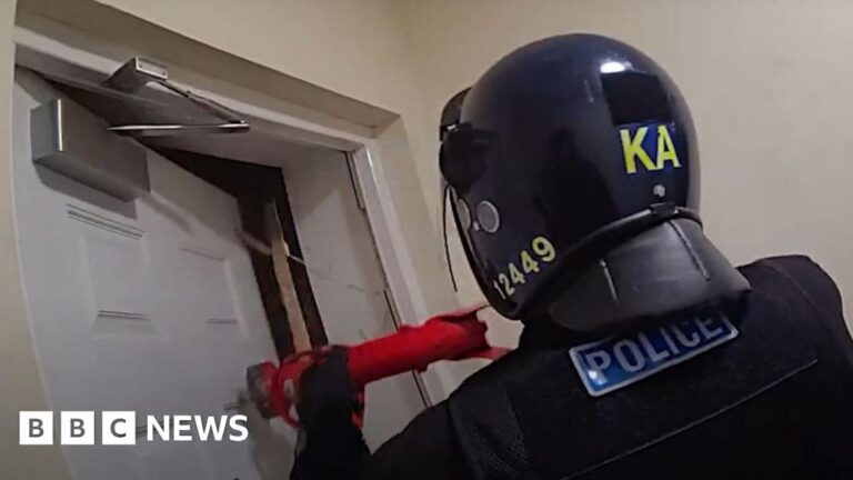 Kent Police arrest 40 and seize weapons in county lines raids