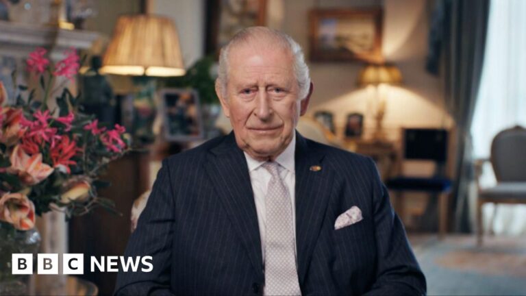 King Charles ‘deeply touched’ by reaction to cancer TV message, says Buckingham Palace