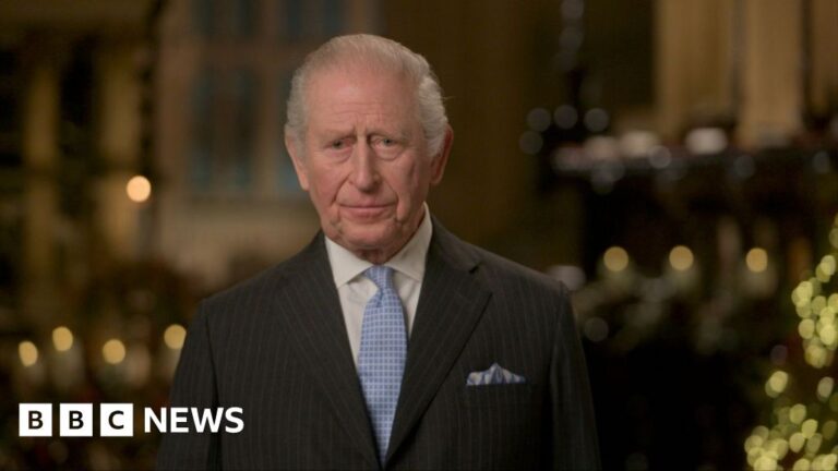 King urges kindness and resilience in Christmas message