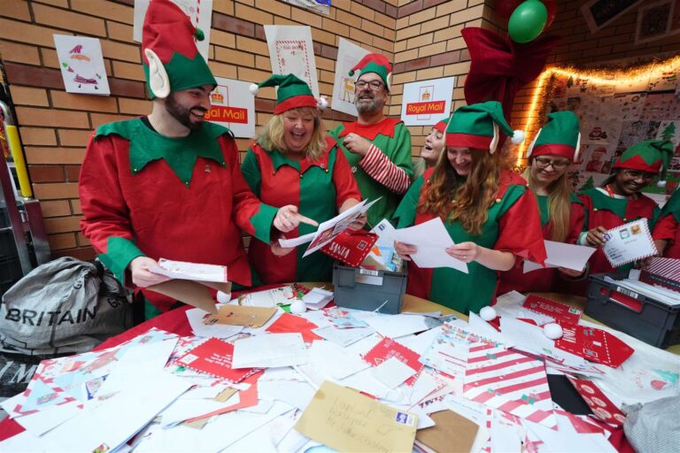 Letters to Santa represent ‘magic of Christmas’, Royal Mail elves say