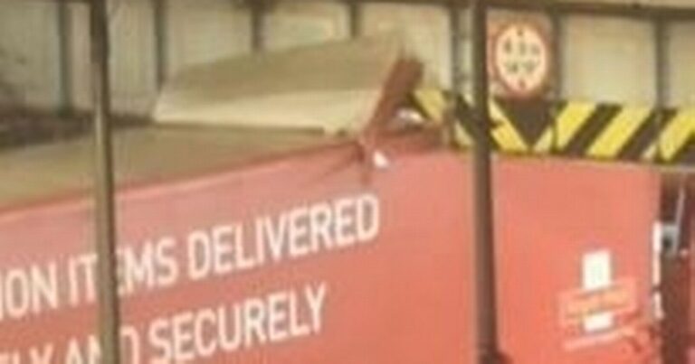 Lorry hits city rail bridge causing trains chaos – live updates