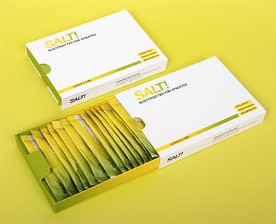 MetsäBoard Pro FBB Bright paperboard selected for SALT! Supplements’ innovative packaging