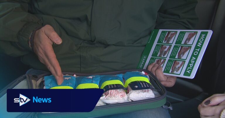 ‘Military-grade’ bleed kits rolled out across 200 Edinburgh taxis