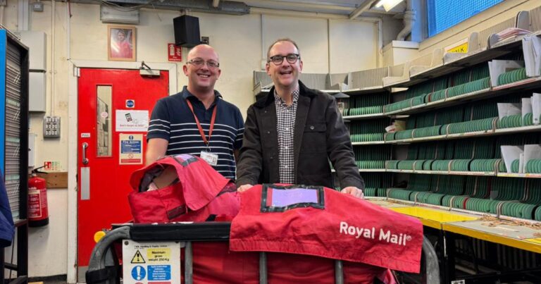 Paul O’Kane MSP has praised Barrhead postal workers