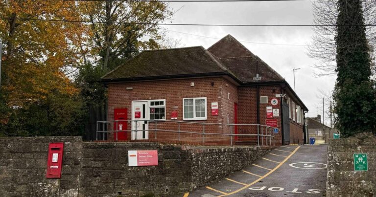 Royal Mail Amesbury postal delivery office sold at auction