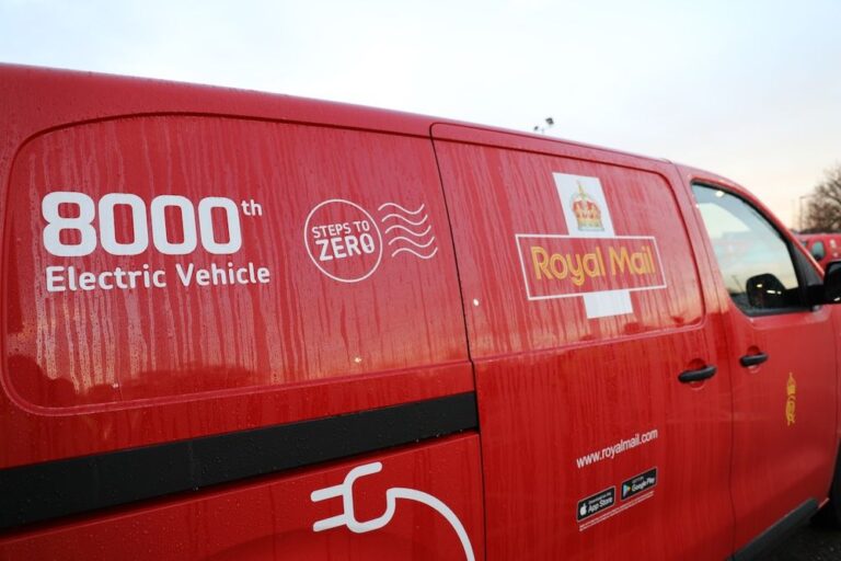 Royal Mail introduces 8,000th EV