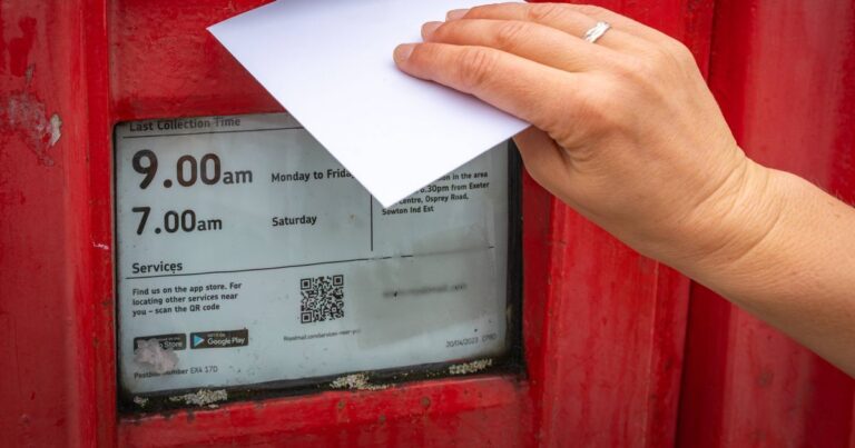 Royal Mail issues urgent Christmas alert as 58 postcodes face major delivery disruption