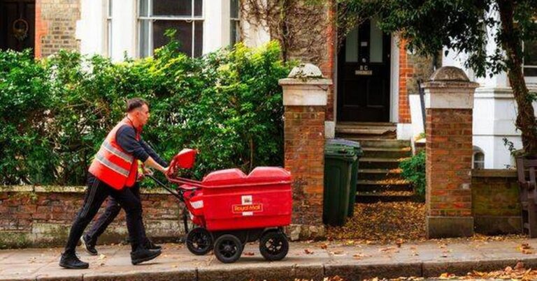 Royal Mail issues warning to 25 UK postcodes expecting deliveries