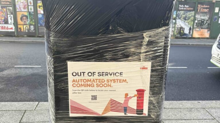 Tavistock post box soon to be solar powered, Royal Mail confirms