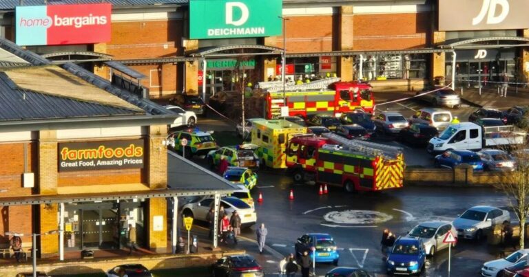 Two people left trapped after horror city centre crash | UK | News